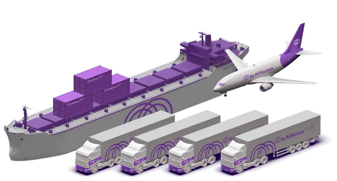 empresa de transporte internacional de cargas que possuem na sua frota o frete marítimo, frete aéreo e caminhões